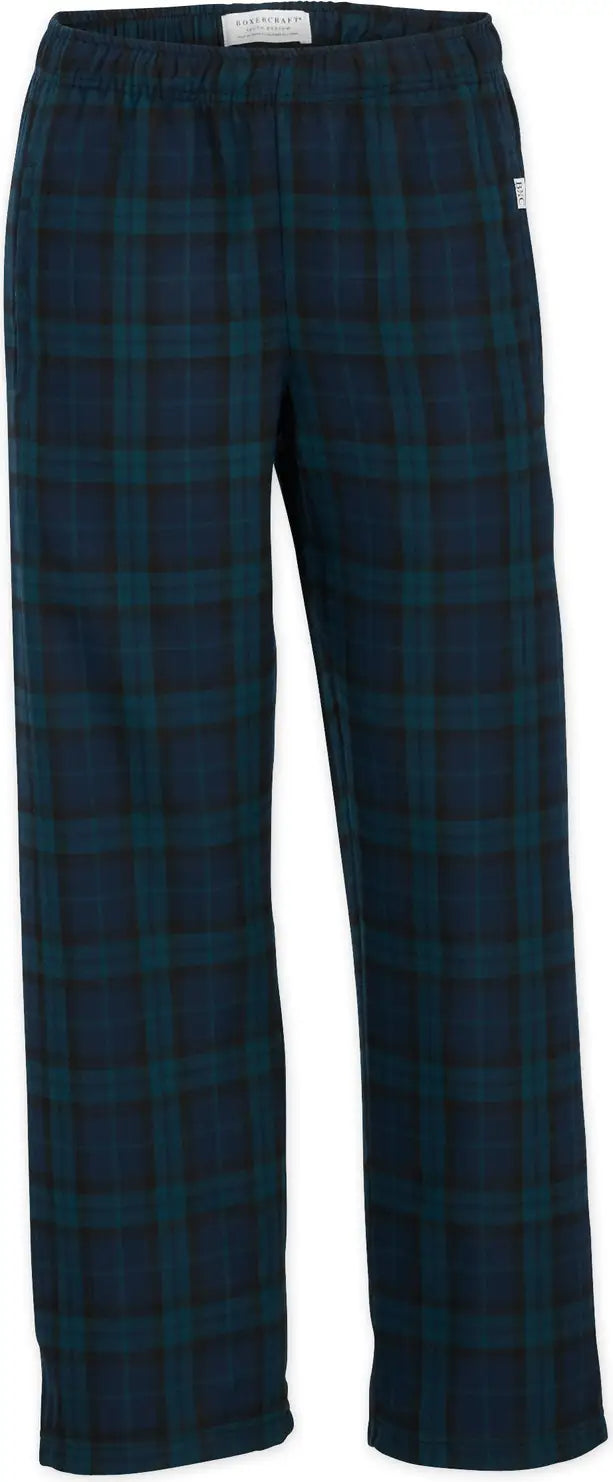 Boxercraft By6624 Youth Poly Flannel Pant - Scottish Tartan