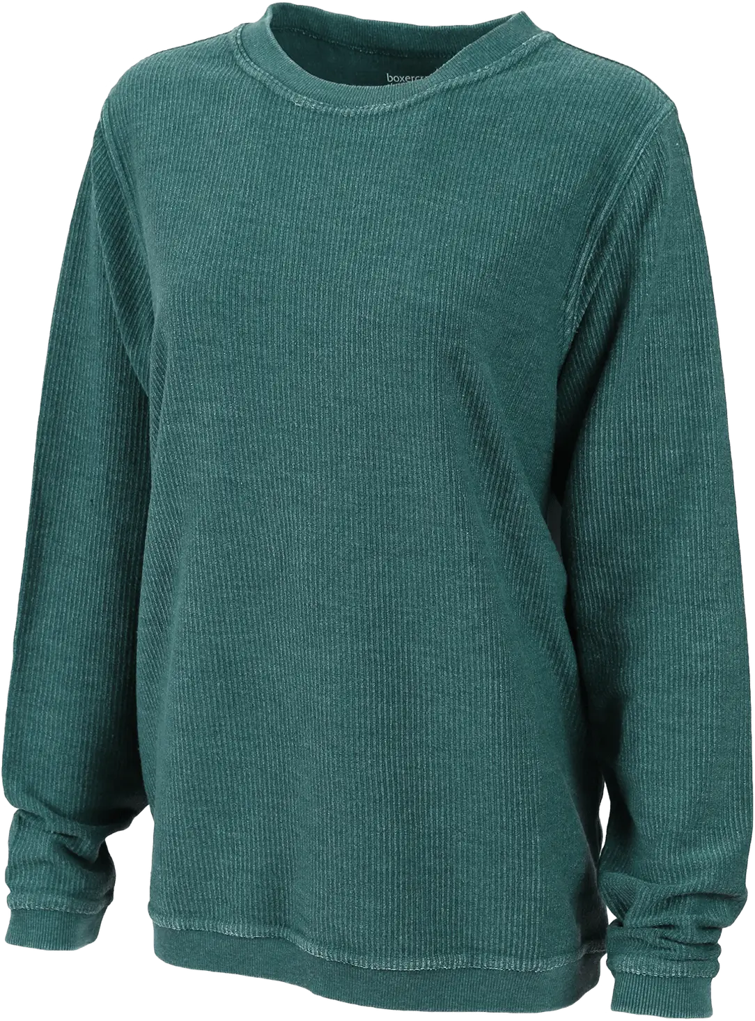 Boxercraft D02 Adult Rally Corduroy Crew Pullover - Hunter