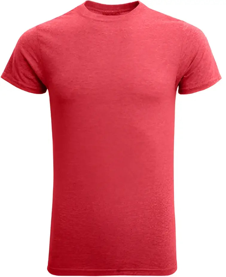 Boxercraft Em2180 Recrafted Men’s Crewneck Tee - Recover Red - Adult Xs