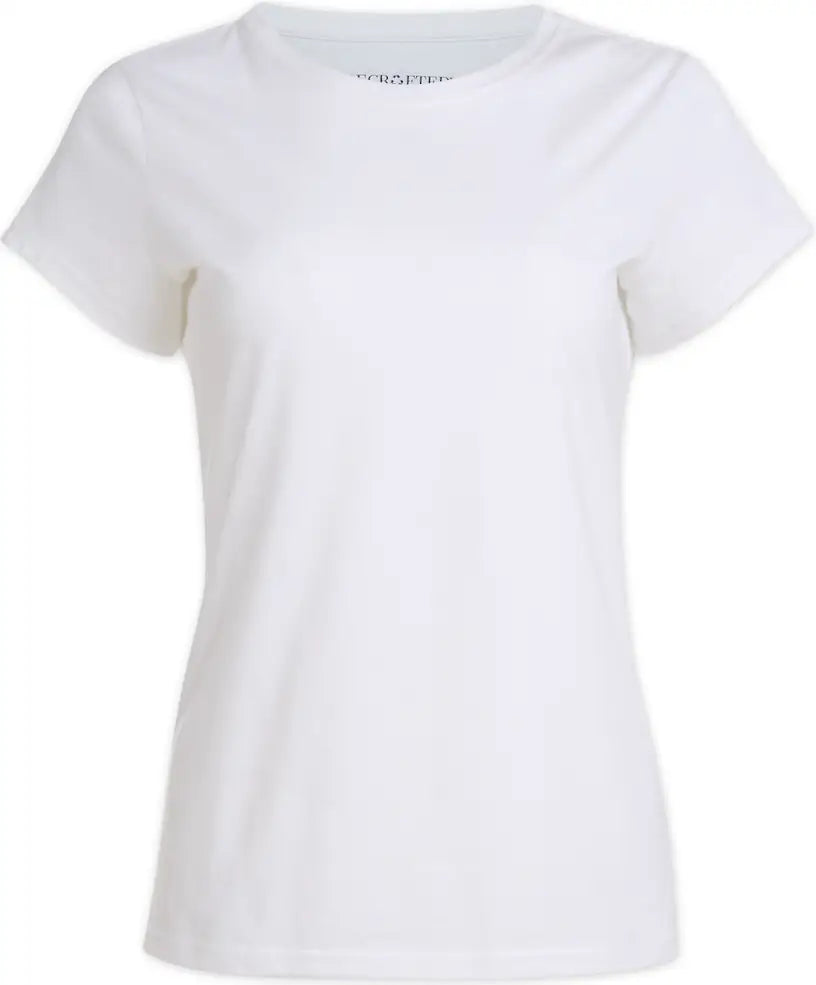 Boxercraft Ew2180 Recrafted Ladies Crewneck Tee - White - Xs