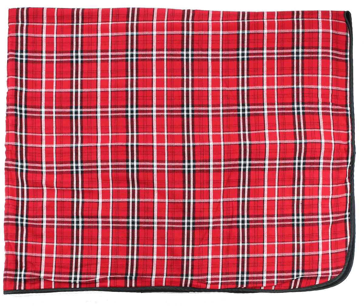 Boxercraft Fb250 Premium Flannel Blanket - Red White Plaid