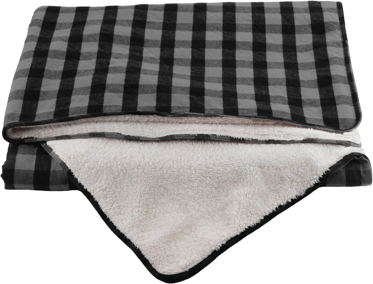 Boxercraft Fq01 Everest Blanket - Charcoal Black Natural - Dark Gray
