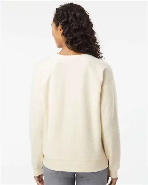 Boxercraft K01 Women’s Fleece out Pullover - Natural