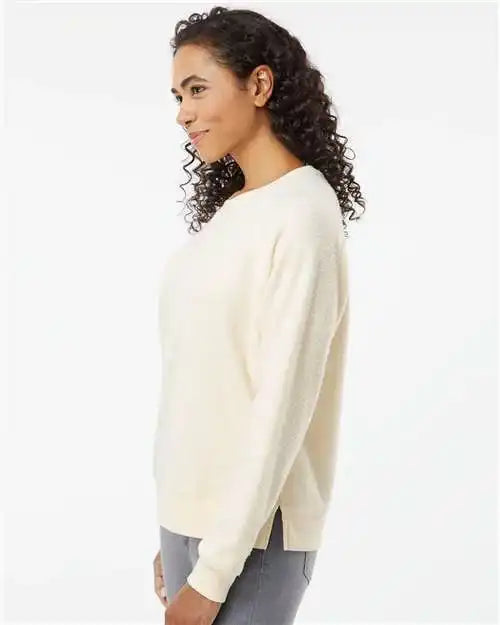 Boxercraft K01 Women’s Fleece out Pullover - Natural