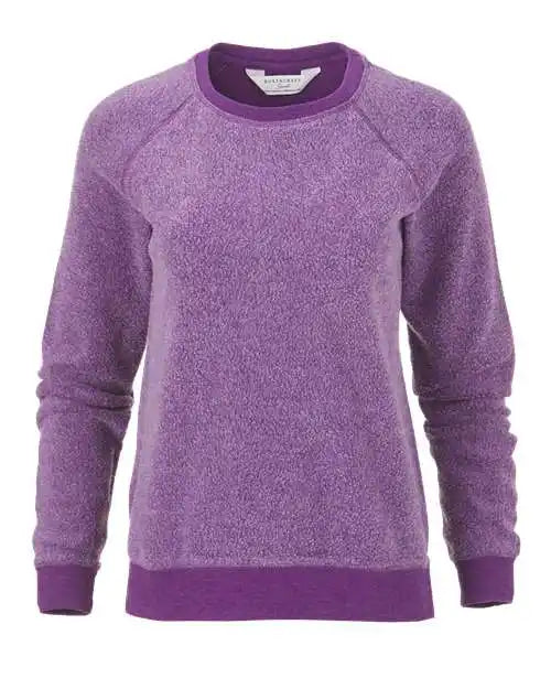Boxercraft K01 Women’s Fleece out Pullover - Purple