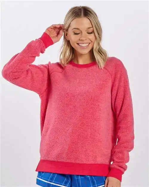 Boxercraft K01 Women’s Fleece out Pullover - Red