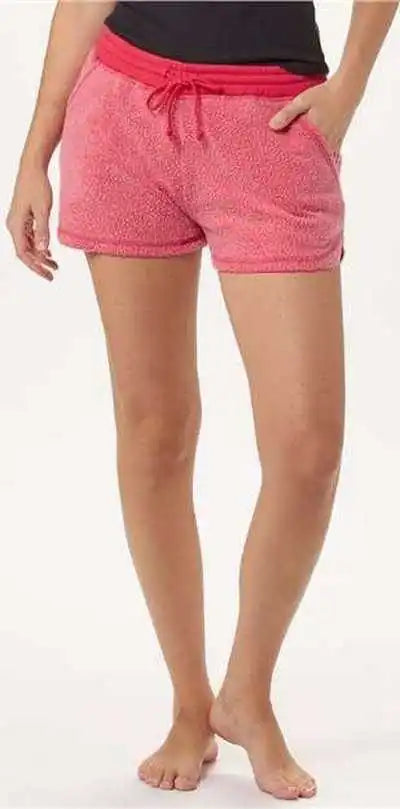 Boxercraft K02 Women’s Fleece out Shorts - True Red
