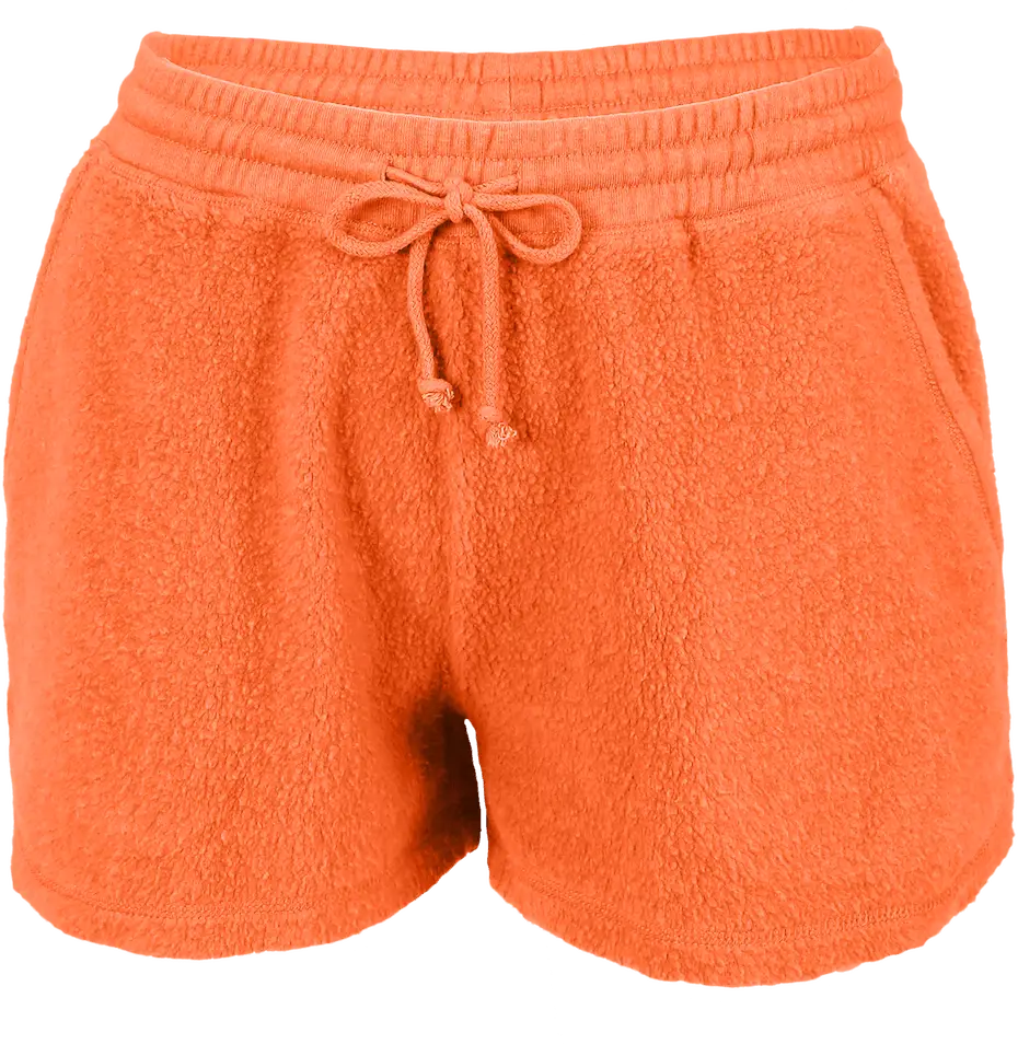 Boxercraft K02s Fleece out Short - Mandarin - Orange / Ladies Xs