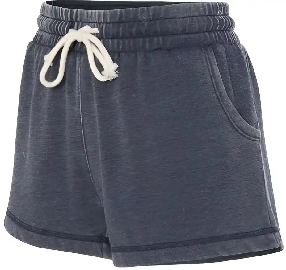 Boxercraft K11 Womens Enzyme Washed Rally Shorts Navy