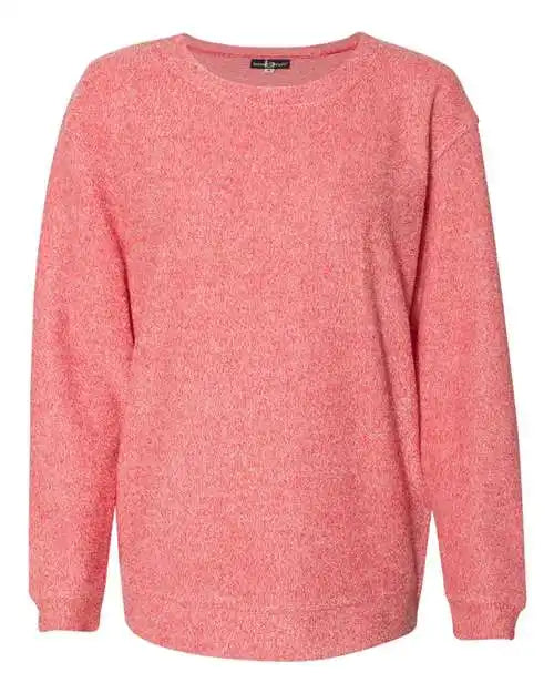 Boxercraft L01 Womens Cozy Pullover - Red