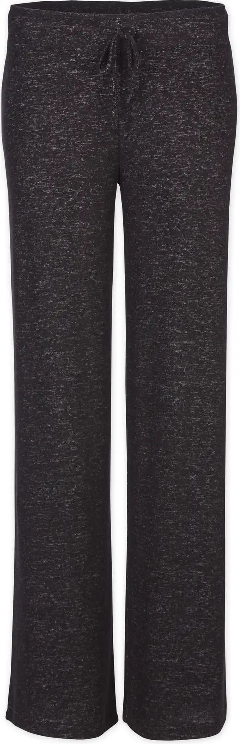 Boxercraft L10 Women’s Cuddle Wide Leg Pant - Black Heather - Ladies Xs