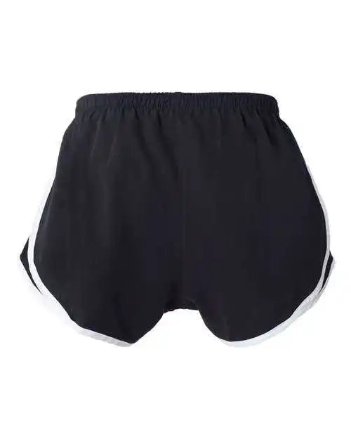 Boxercraft P62 Womens Velocity 3 1 2’’ Running Shorts - Black White