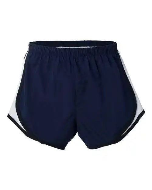 Boxercraft P62 Womens Velocity 3 1 2’’ Running Shorts - Navy Black White