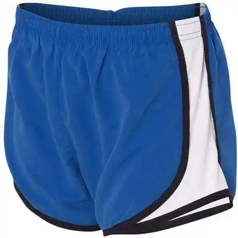 Boxercraft P62 Womens Velocity 3 1 2’’ Running Shorts - Royal Black White