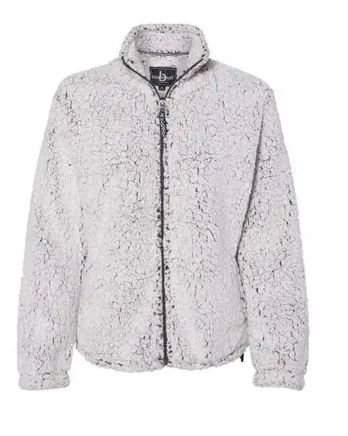 Boxercraft Q12 Womens Sherpa Full-zip Jacket - Frosty Grey