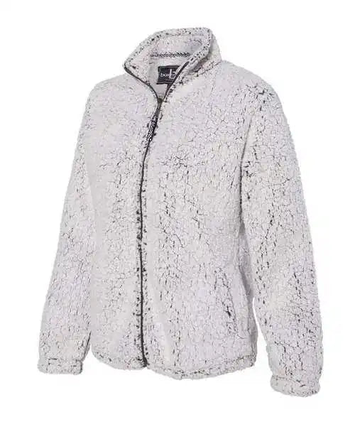 Boxercraft Q12 Womens Sherpa Full-zip Jacket - Frosty Grey