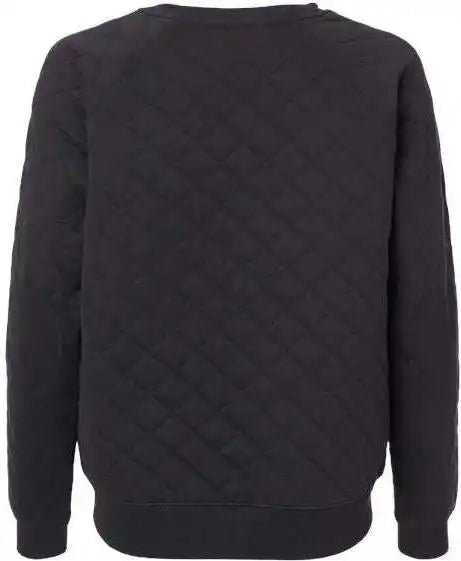 Boxercraft R08 Women’s Quilted Pullover - Black