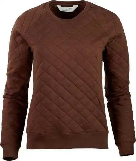 Boxercraft R08 Women’s Quilted Pullover Espresso