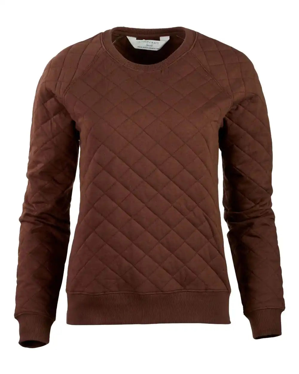 Boxercraft R08 Women’s Quilted Pullover - Espresso - Xs