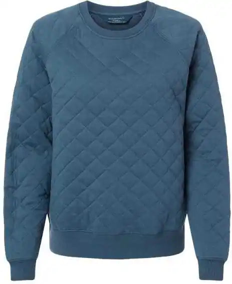 Boxercraft R08 Women’s Quilted Pullover - Indigo