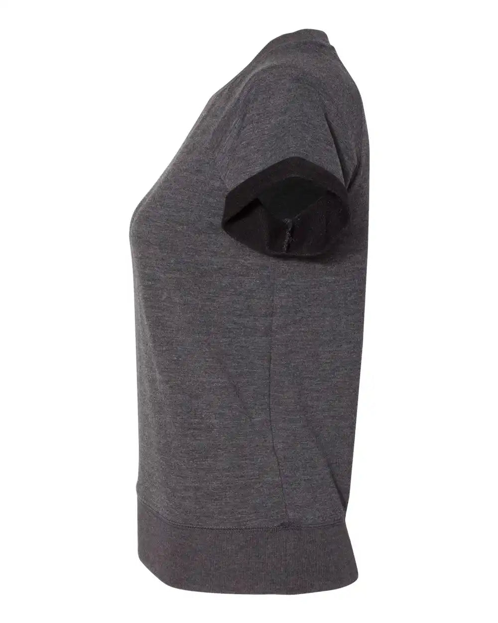 Boxercraft R32 Women’s Sweetheart French Terry Short Sleeve Pullover - Charcoal