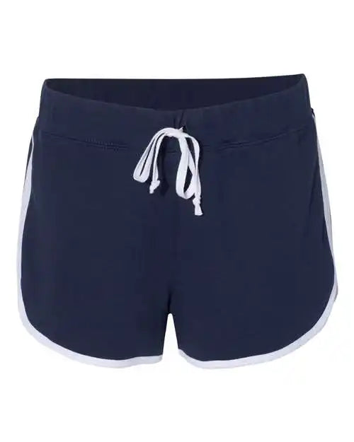 Boxercraft R65 Womens Relay Shorts - Navy White