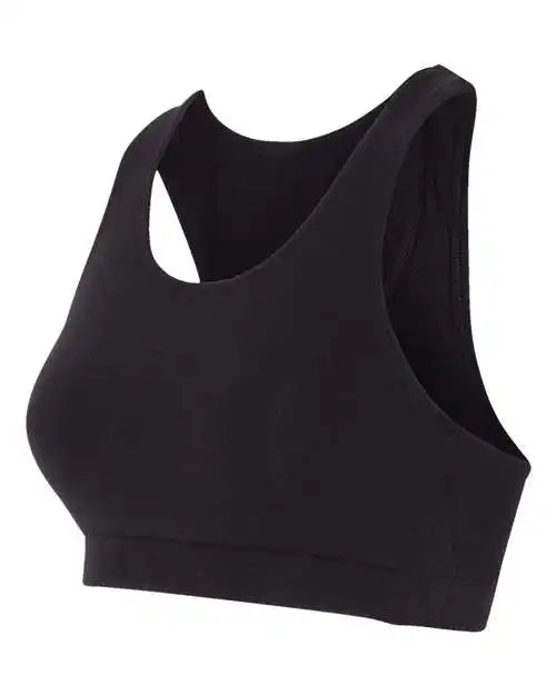 Boxercraft Sb101 Womens Support your Team Sports Bra Black