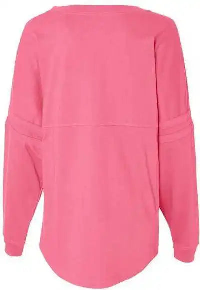 Boxercraft T14 Women’s Jersey Pom Long Sleeve T-shirt - Coral - Ladies s