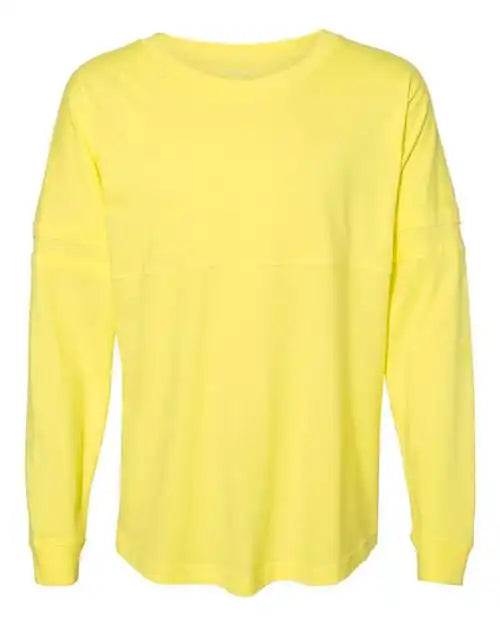 Boxercraft T14 Women’s Jersey Pom Long Sleeve t Shirt Lemon