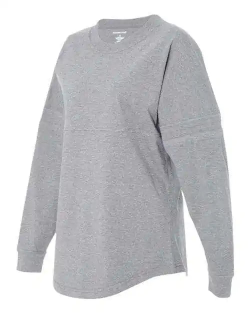 Boxercraft T14 Women’s Jersey Pom Long Sleeve T-shirt - Oxford