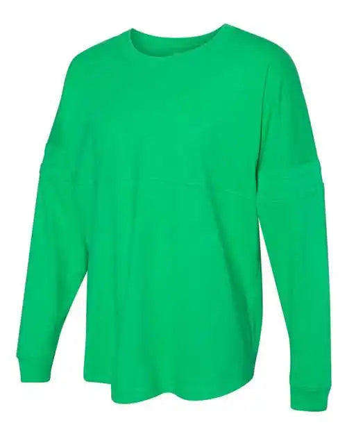 Boxercraft T14 Women’s Jersey Pom Long Sleeve T-shirt - Spring Green