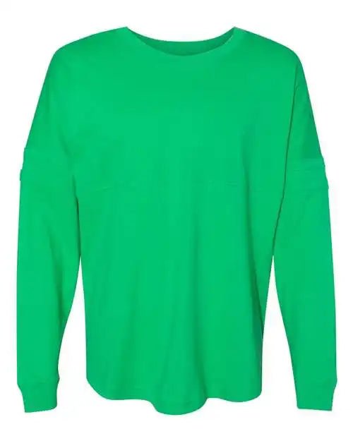 Boxercraft T14 Women’s Jersey Pom Long Sleeve T-shirt - Spring Green