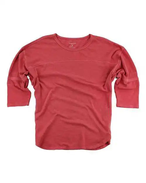 Boxercraft T19 Women’s Garment-dyed Vintage Jersey - Crimson