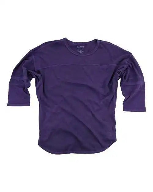 Boxercraft T19 Women’s Garment Dyed Vintage Jersey Purple