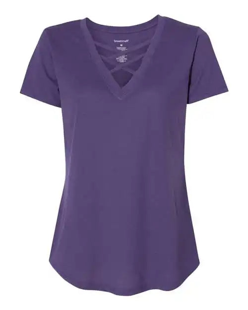 Boxercraft T27 Womens Cage Front T-shirt - Purple