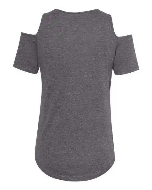 Boxercraft T32 Women’s Cold Shoulder T-shirt - Granite