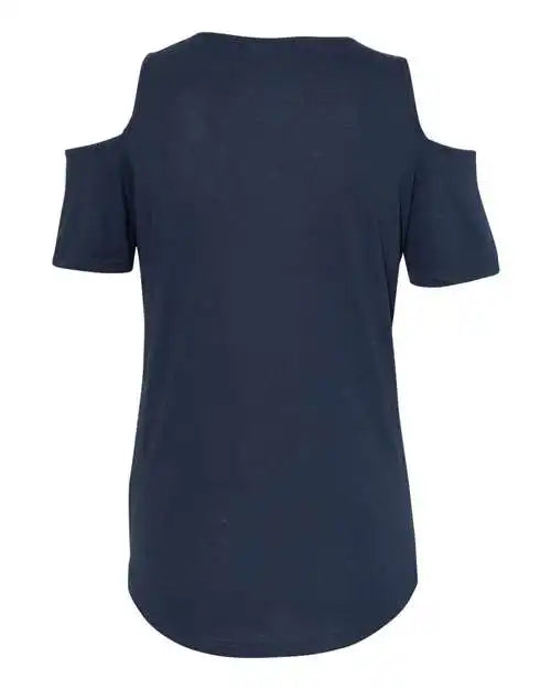 Boxercraft T32 Women’s Cold Shoulder t Shirt Navy