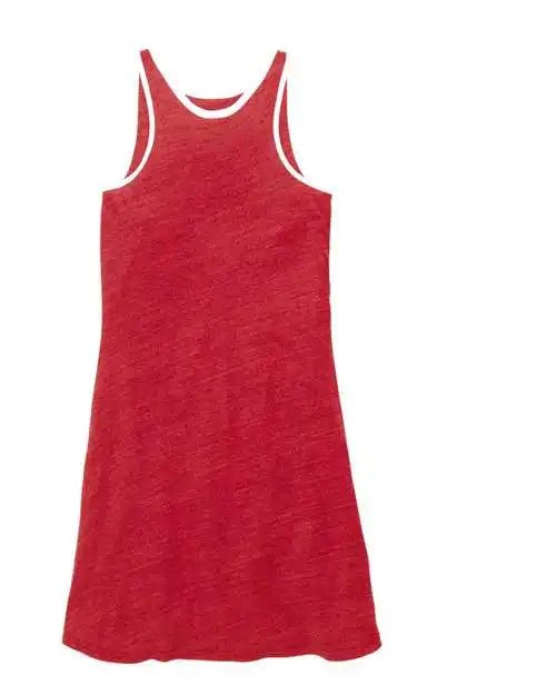 Boxercraft T51 Women’s Ringer Dress - Red Heather