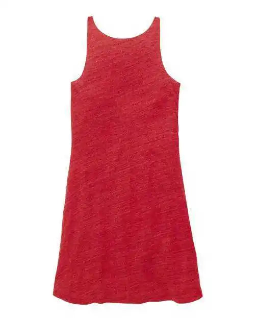 Boxercraft T51 Women’s Ringer Dress - Red Heather