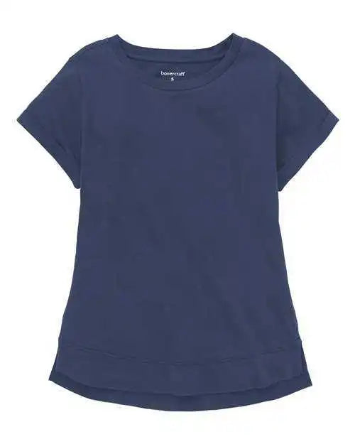 Boxercraft T57 Women’s Vintage Cuff T-shirt - Navy