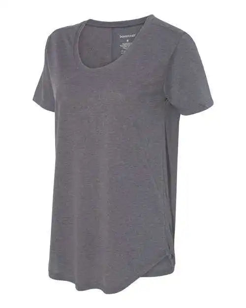 Boxercraft T61 Womens at Ease Scoop Neck T-shirt - Granite