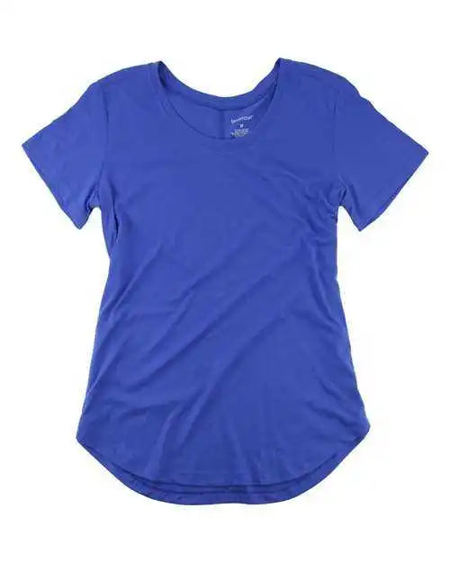 Boxercraft T61 Womens at Ease Scoop Neck T-shirt - Royal