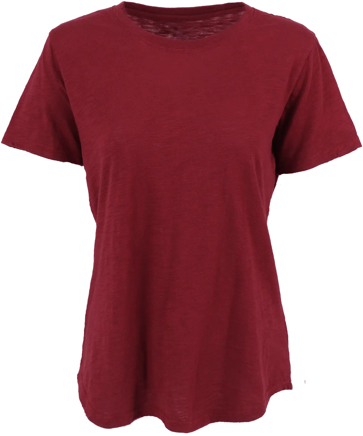 Boxercraft T67 Cut it out Tee - Garnet - Red Gray / Ladies Xs