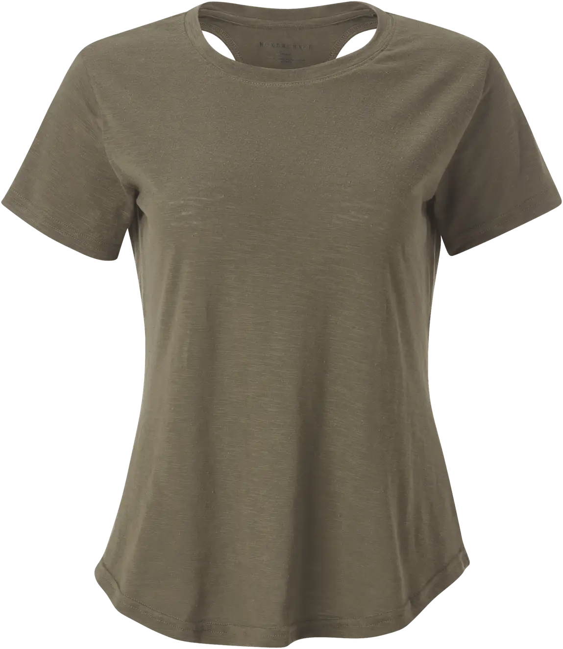 Boxercraft T67 Cut it out Tee - Olive - Ladies Xs