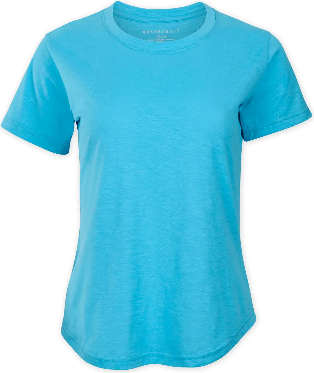 Boxercraft T67 Cut it out Tee - Pacific Blue - Columbia / Ladies Xs