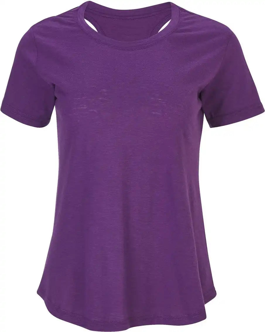 Boxercraft T67 Women’s Cut-it-out T-shirt - Purple - Xs