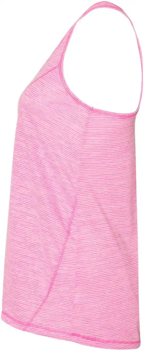 Boxercraft T81 Women’s Tiger Slub Racerback Tank Top - Fuchsia