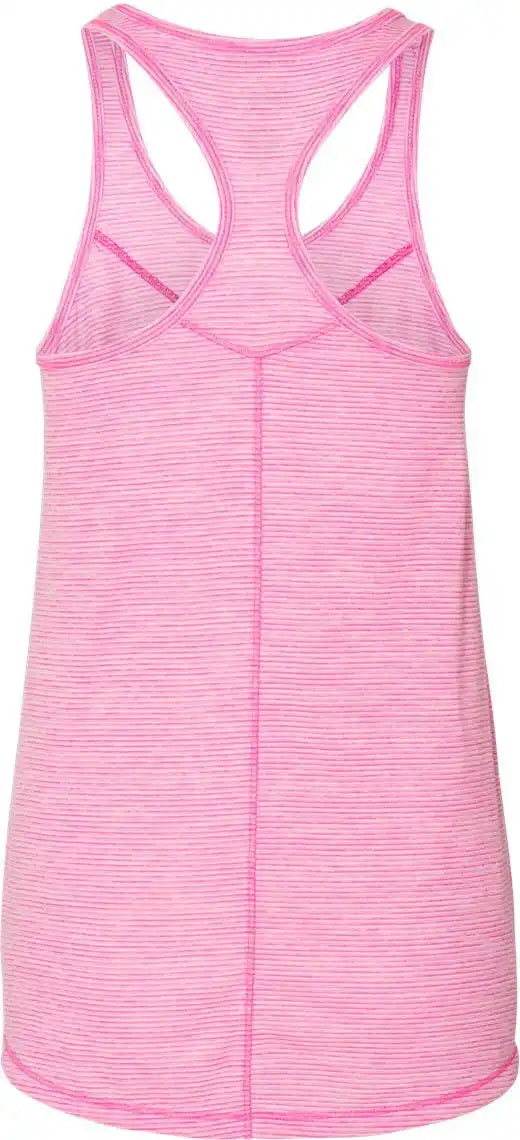 Boxercraft T81 Women’s Tiger Slub Racerback Tank Top - Fuchsia - Xs