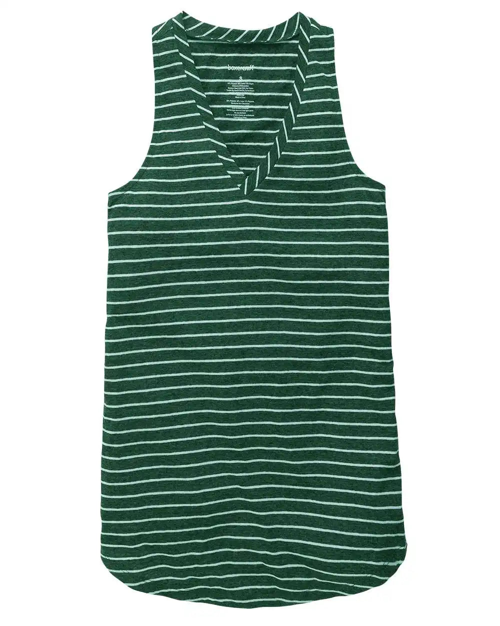 Boxercraft T89 Women’s Margo Tank - Hunter Stripe - Xs
