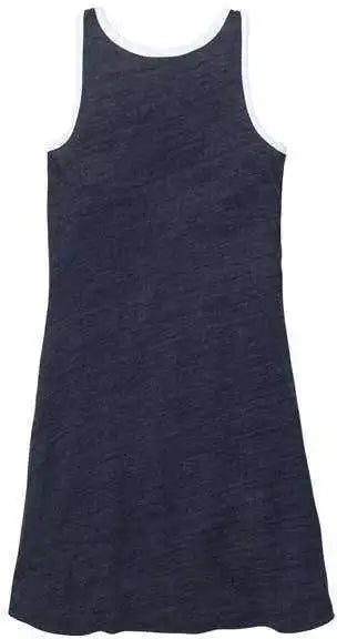 Boxercraft Yt51 Girls’ Ringer Dress - Navy Heather